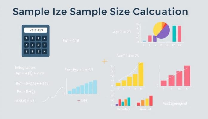 حساب حجم العينة