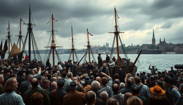 ما هو حادث حفل شاي بوسطن (Boston Tea Party) وما أهميته في التاريخ الأمريكي؟