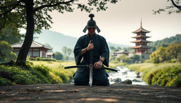 ما هو قانون السلوك (code of conduct) الذي كان يتبعه الساموراي (samurai)؟