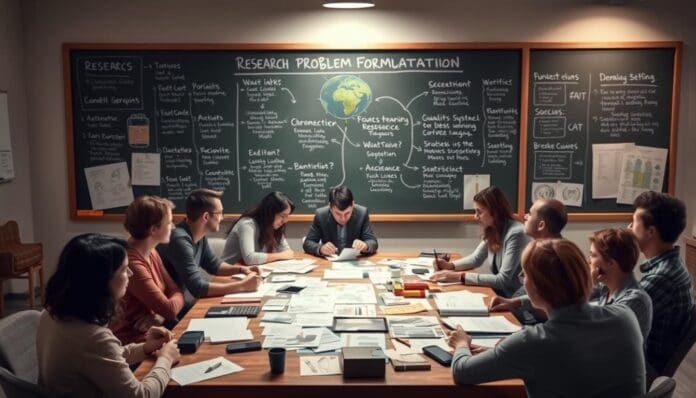 صياغة مشكلة البحث