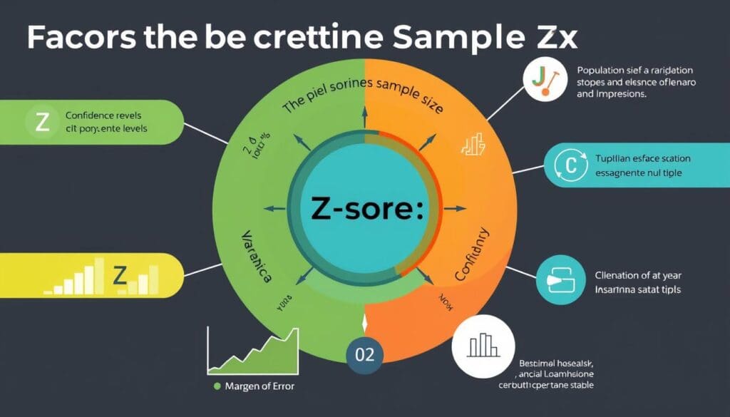 عوامل تحديد حجم العينة