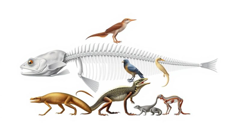 اذكر المجموعات الرئيسية للفقاريات (Vertebrates)