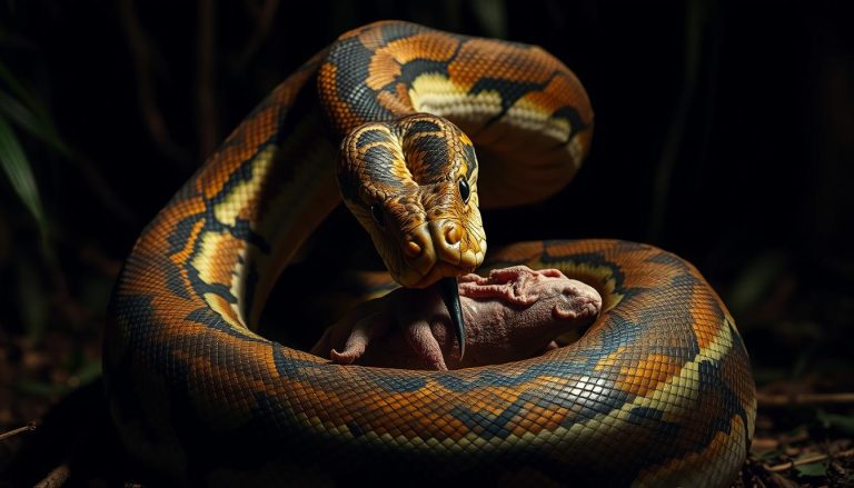 كيف تقتل أفعى البيثون (python) فريستها؟