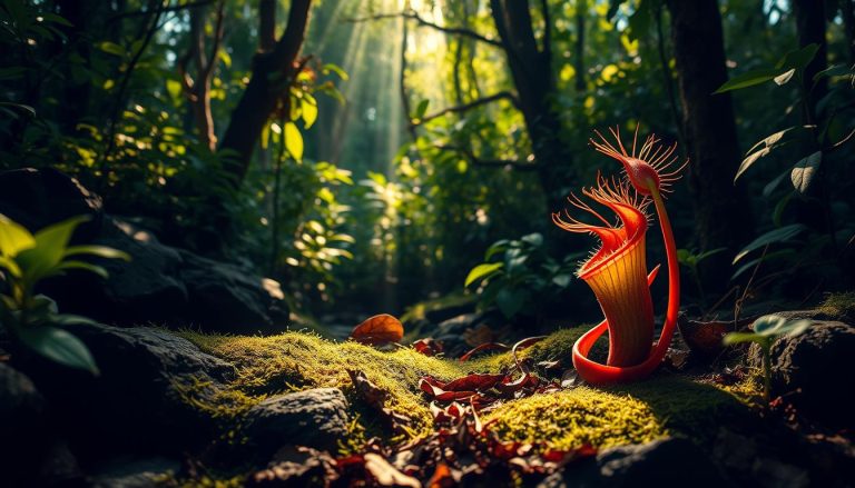 أين ينمو نبات خناق الذباب (Venus fly trap) بشكل طبيعي؟