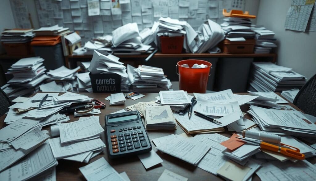 أخطاء جمع البيانات