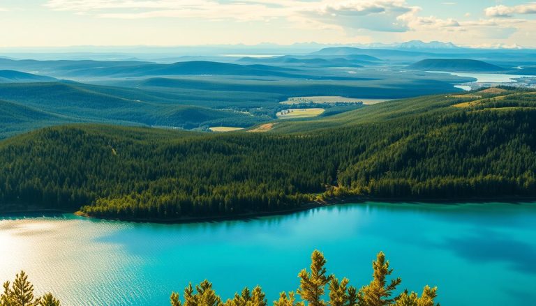 ما هي الدولة التي لديها أكبر عدد من البحيرات؟