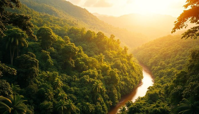 أكبر دولة بالغابات