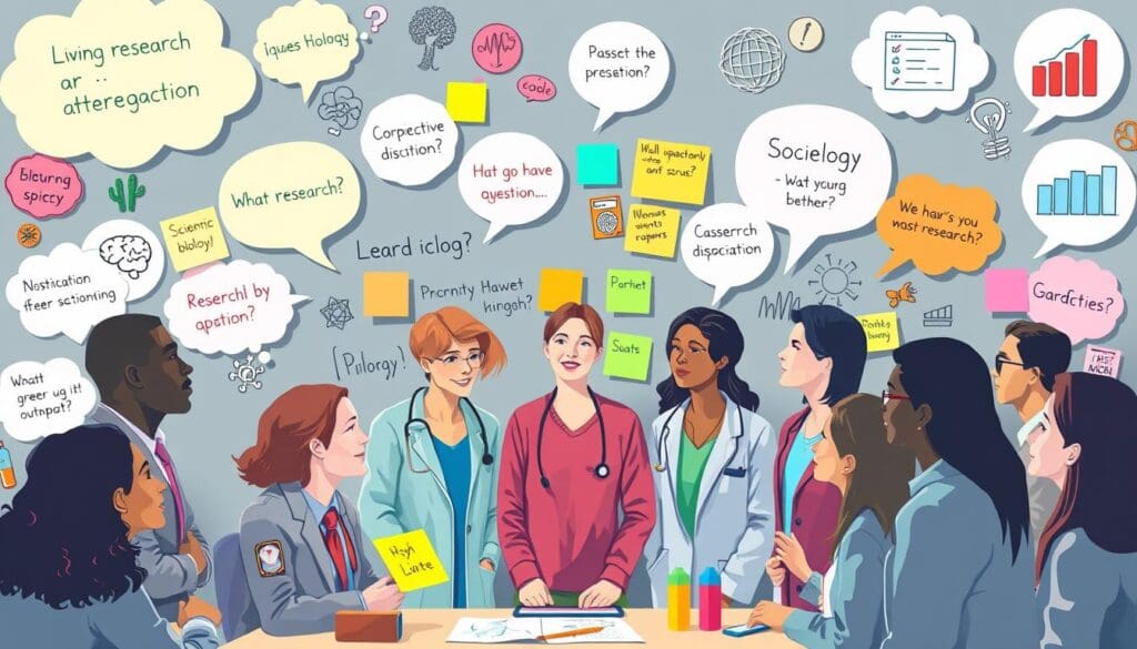 أمثلة على أسئلة البحث العلمي