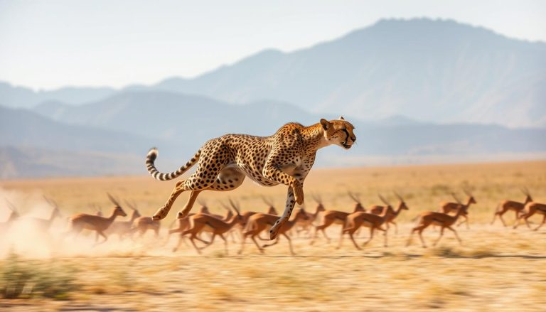 ما هو أسرع حيوان بري في العالم؟