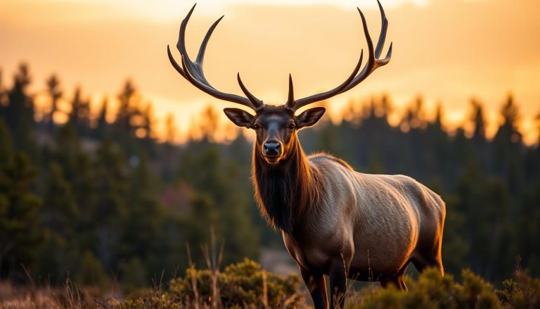 بأي اسم يُعرف الأيل (elk) في أمريكا الشمالية؟