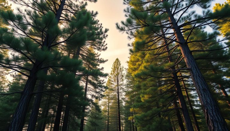 ما هي الأهمية الاقتصادية لأشجار الصنوبر (pines)؟