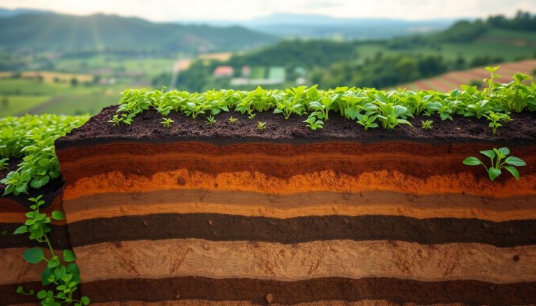 ما هي الآفاق المختلفة للتربة (soil horizons) وما أهميتها للزراعة؟
