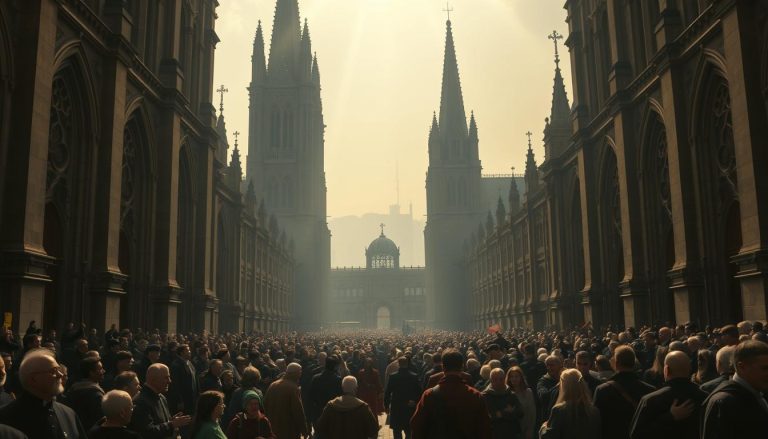 ما هي الحركة الدينية في أوروبا التي أدت إلى انقسام الكنيسة الكاثوليكية وظهور البروتستانتية؟