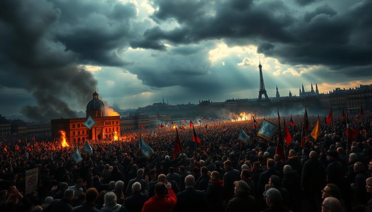 ما هي الثورة التي أطاحت بالملكية في فرنسا في نهاية القرن الثامن عشر؟