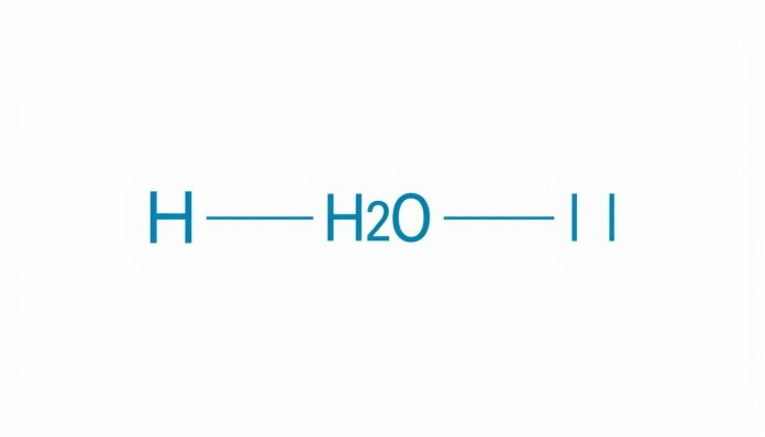 الصيغة الكيميائية للماء