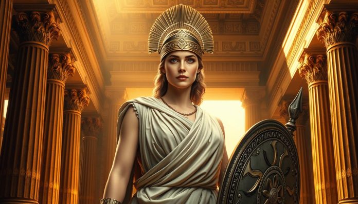 الهة حرب حكمة يونانية