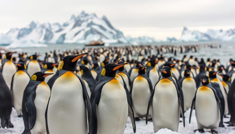 اذكر أنواعاً مختلفة من طيور البطريق (penguins) وتكيفاتها المختلفة