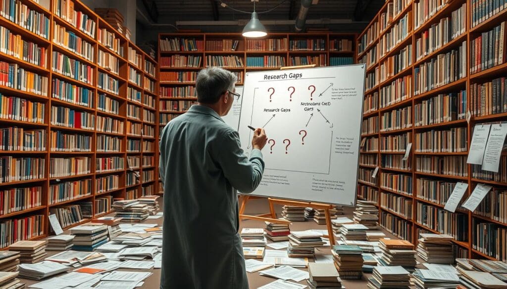 تحديد الفجوات البحثية تحديد الفجوات البحثية