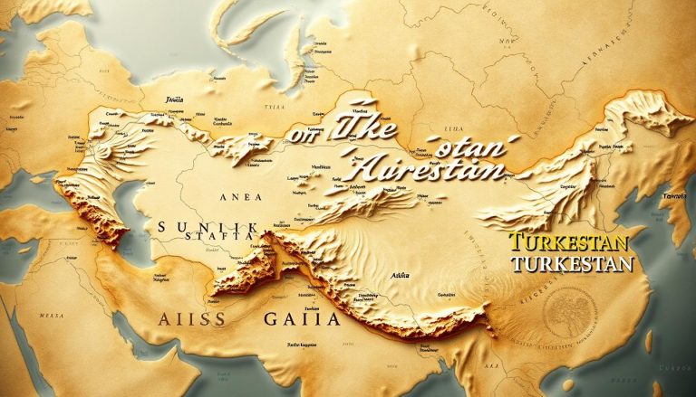 ما هي الدول الحديثة التي تشمل أجزاءً من منطقة تركستان (Turkestan) التاريخية؟