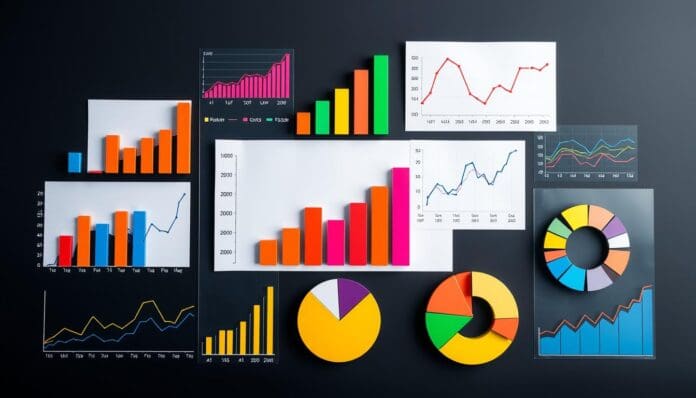 جداول وأشكال بيانية