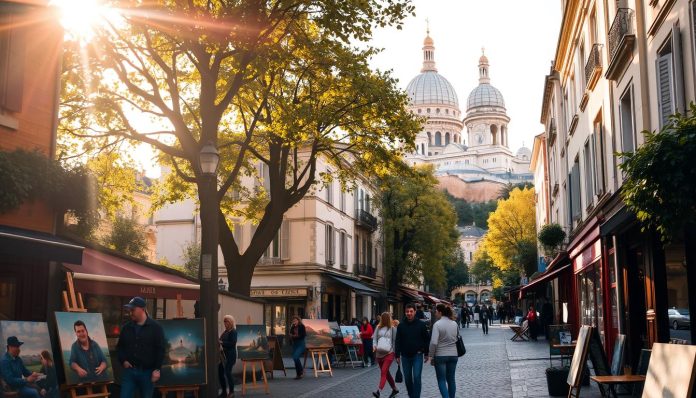 حي مونمارتر باريس