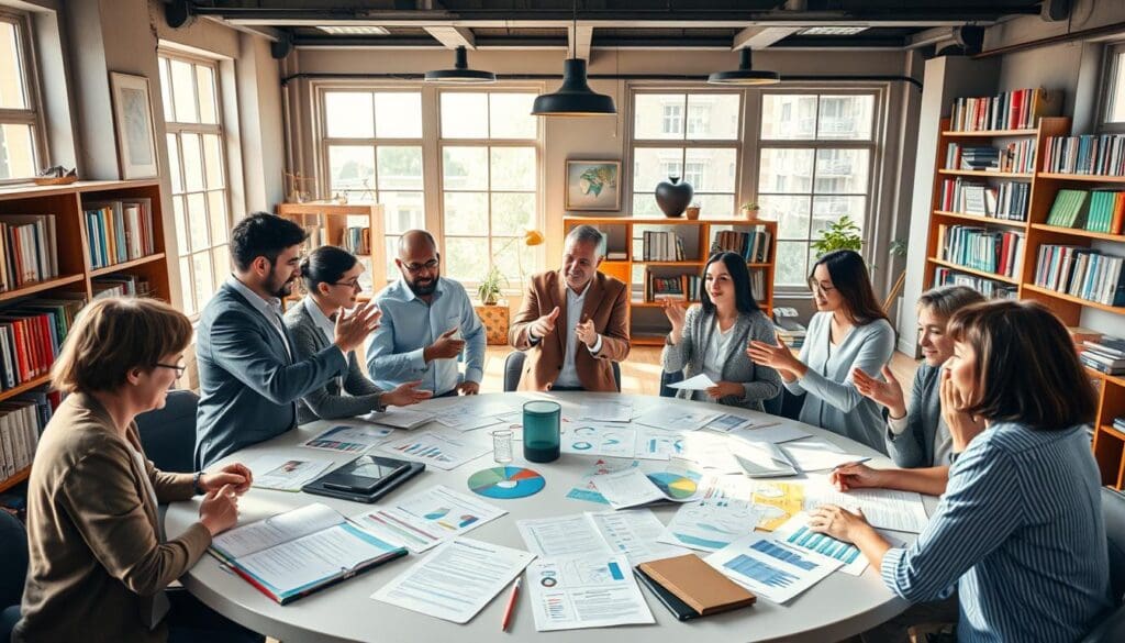 دور المناقشة