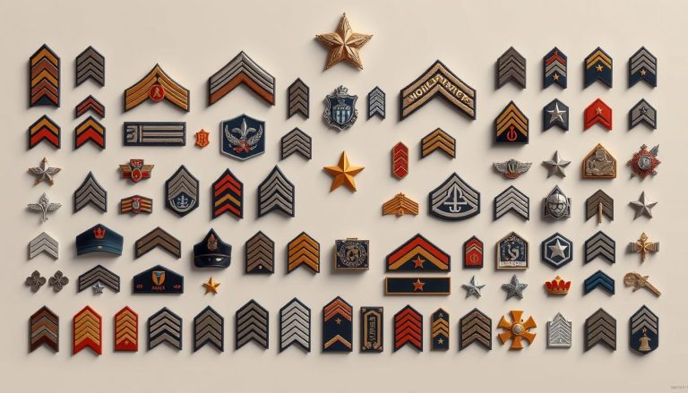 ما هي الرتب العسكرية المختلفة للجنود؟
