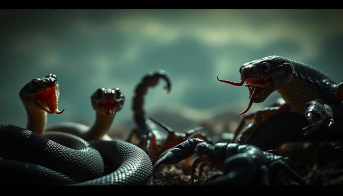 سم ثعابين عقارب