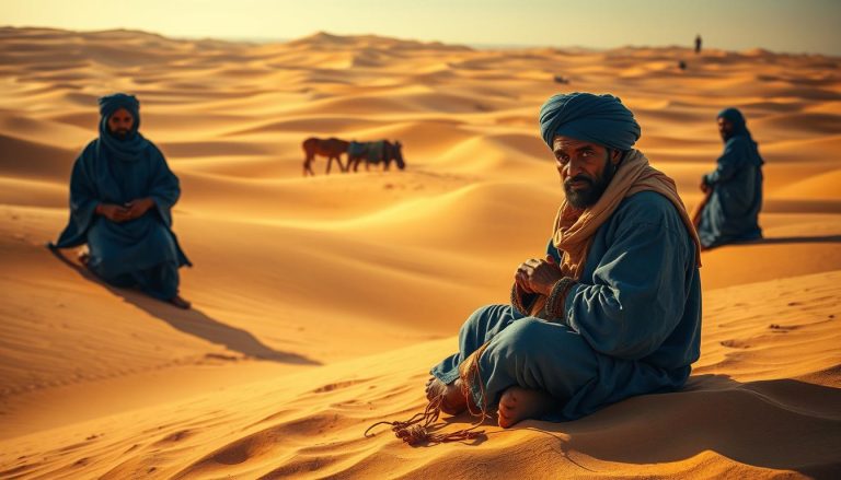 بماذا يشتهر شعب الطوارق (Tuareg) من حيث اللباس والتقاليد؟
