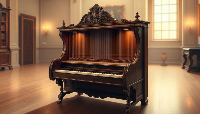 طبيعة آلة الكلافيكورد