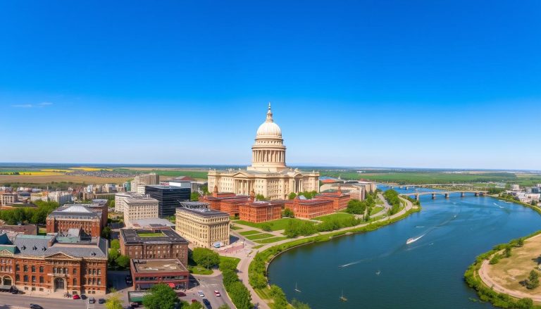 ما عاصمة داكوتا الشمالية؟