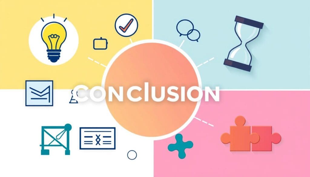 عناصر نقاط الخاتمة