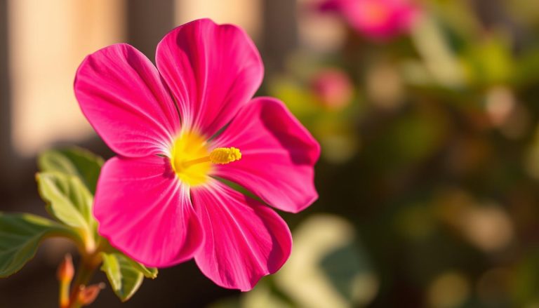 من أين تنحدر في الأصل زهرة العناقية الوردية (periwinkle rosy)؟