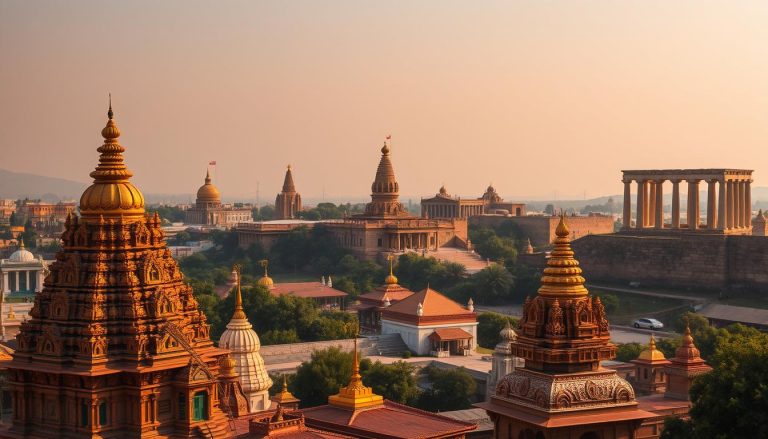 اذكر أمثلة لمعابد (temple) من ثقافات وديانات مختلفة