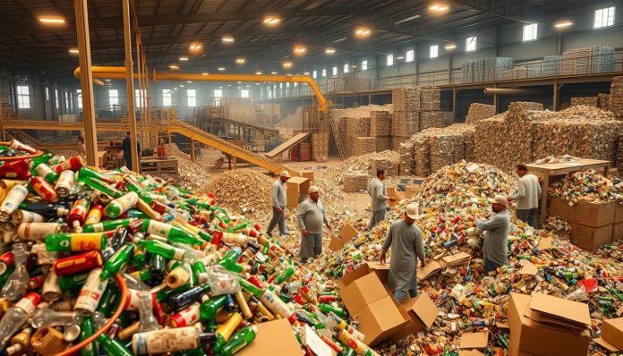 مواد اعادة تدوير