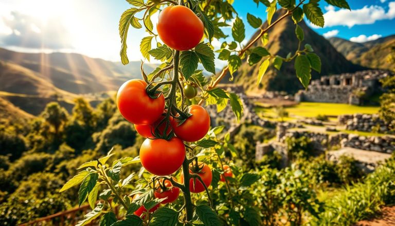 ما هو الموطن الأصلي للطماطم (tomatoes)؟