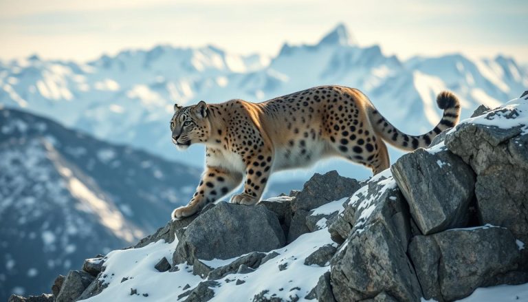 لماذا يصعب رؤية نمر الثلج (snow leopard) في بيئته الطبيعية؟