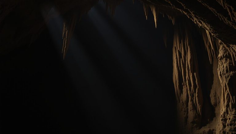 كيف يمكنك التمييز بين الهوابط (stalactites) والصواعد (stalagmites) في الكهوف؟