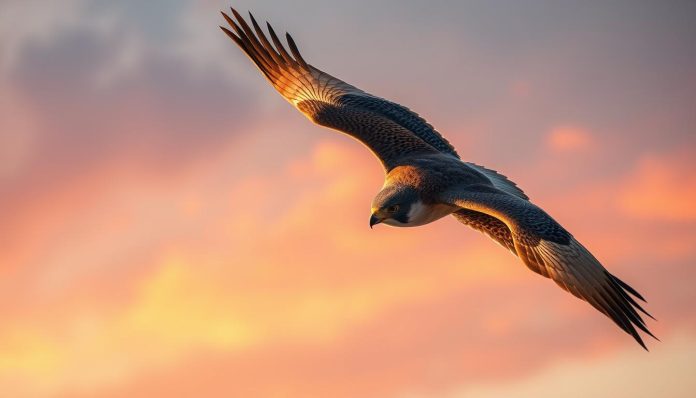 أسرع طائر في الانقضاض