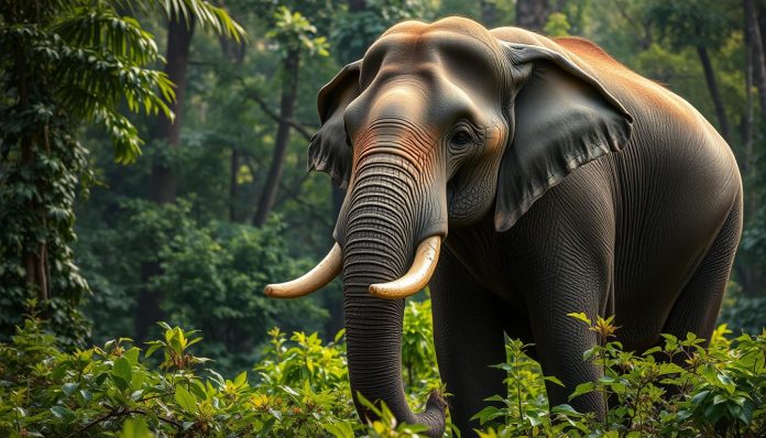 أكبر ثديي بري بآسيا