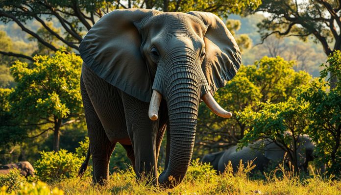 أكبر ثديي بري بأفريقيا