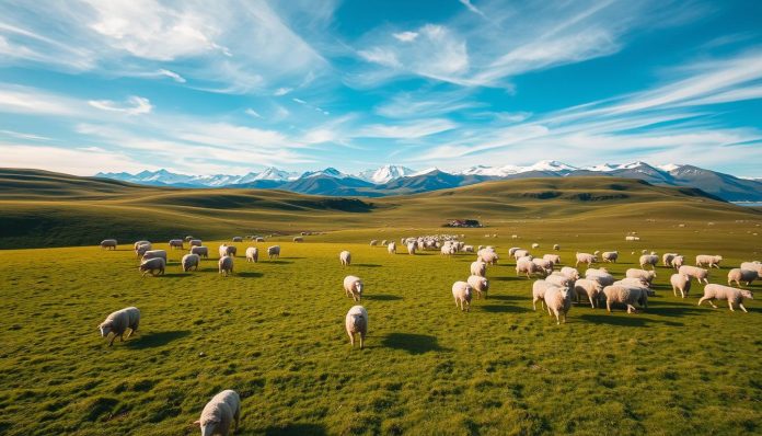 أكبر دولة بالأغنام