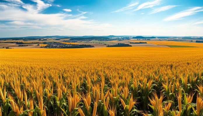 أكبر منتج للذرة