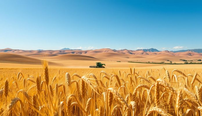 أكبر منتج للقمح