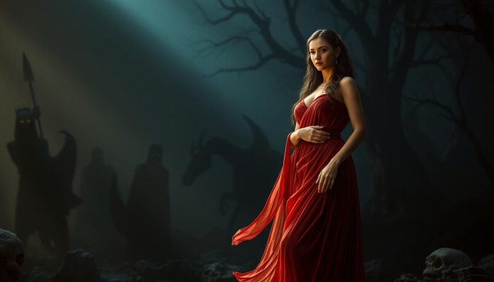 ابنة ديميتر ملكة العالم السفلي