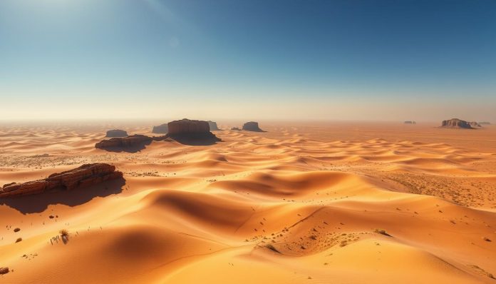 اكبر صحراء حارة