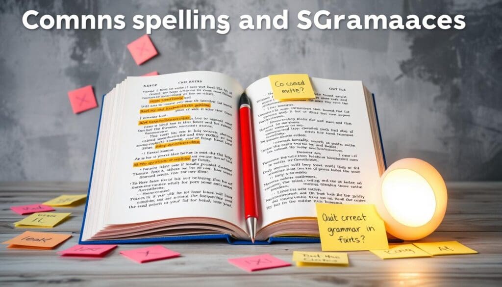 الأخطاء الإملائية والنحوية الشائعة