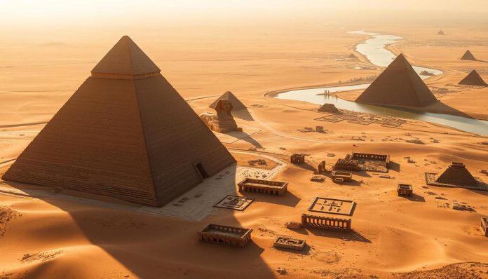 حضارة الأهرامات المصرية