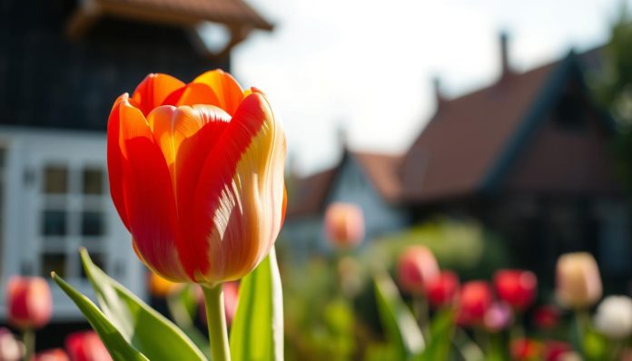 زهرة التوليب الهولندية