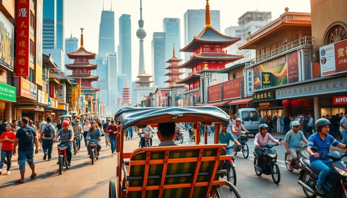 قارة عربة ريكشا